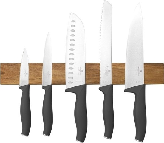 Изображение Berlinger Haus ZESTAW 5 NOY KUCHENNYCH Z LISTW BERLINGER HAUS BH-2940 ANTRACIT