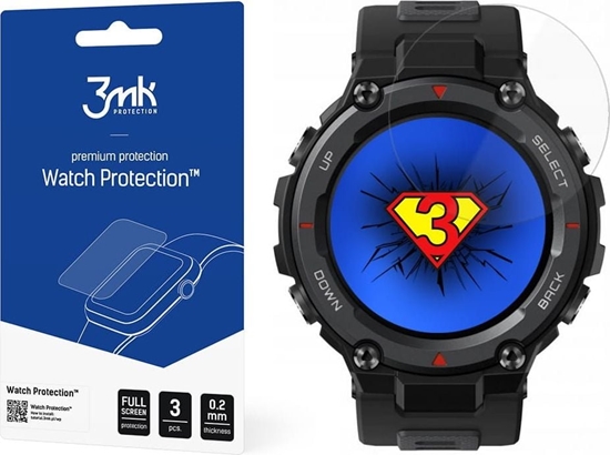 Picture of Best Accessories 3MK WATCH PROTECTION 3x FOLIA DO AMAZFIT T-REX PRO