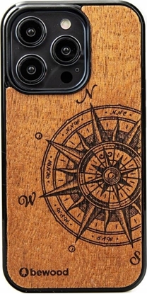 Picture of BeWood Etui drewniane na iPhone 15 Pro Bewood Traveler Merbau