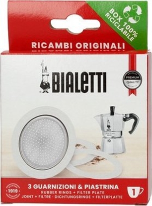 Attēls no Bialetti Uszczelka + sitko do kawiarek aluminiowych Bialetti