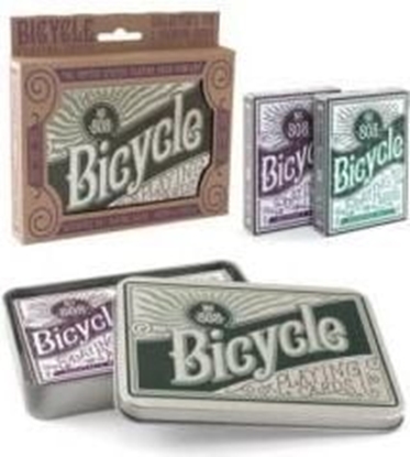 Изображение Bicycle Karty Retro Tin Gift Set