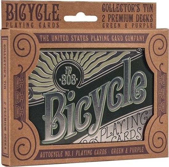 Изображение Bicycle Retro Tin Gift Set (109269)