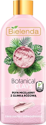 Attēls no Bielenda Botanical Clays Róowa Glinka Pyn micelarny do twarzy 500ml