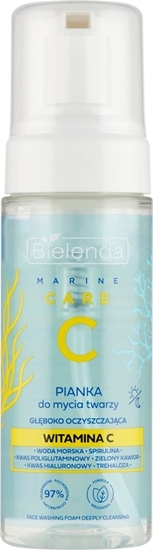 Picture of Bielenda Marine Care C Pianka do mycia twarzy gboko oczyszczajca -  Witamina C 150ml