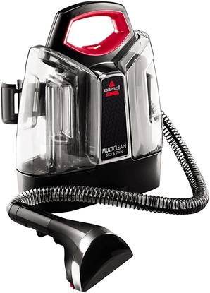 Picture of Bissell MultiClean Spot & Stain SpotCleaner Vacuum Cleaner 4720M Handheld, Black/Red