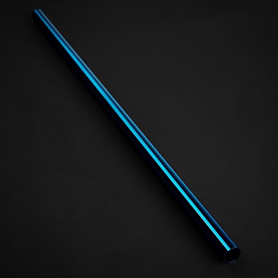 Изображение BitsPower Bitspower None Chamfer Brass Hard Tubing 16mm AD, 500mm - blau