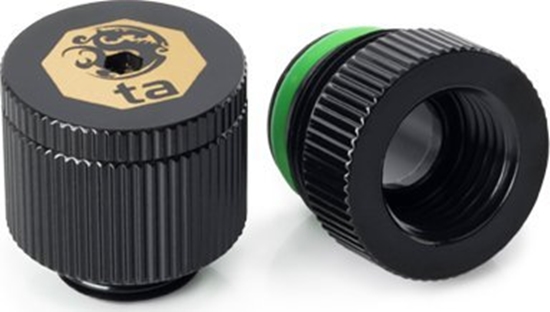 Изображение BitsPower Bitspower Touchaqua Wasserauslass G1/4 Zoll AG - 2er-Pack, schwa