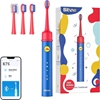 Picture of Bitvae Sonic toothbrush for kids with app and tip set Bitvae BVK7S (blue)