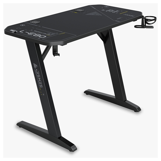 Picture of Biurko SENSE7 Nomad Cybernetic Czarne 100 cmx50 cm 100x50 cm