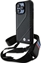 Attēls no BMW BMHCP15L23PSCCK iPhone 15 Pro 6.1" czarny/black hardcase M Edition Carbon Stripe & Strap