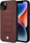 Picture of BMW Etui BMW BMHCP14S22RPSR Apple iPhone 14 burgundowy/burgundy Leather Seats Pattern