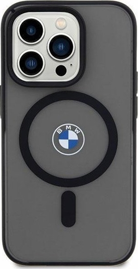 Picture of BMW Etui BMW BMHMP14MDSLK Apple iPhone 14 Plus czarny/black hardcase Signature MagSafe
