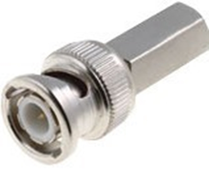 Attēls no BNC spraudnis RG59 kabelim, skrūvējams, taisns
