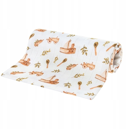 Picture of BOCIOLAND BOC0353-PIELUSZKA BAMBUSOWA     75X75 ZABAWKI