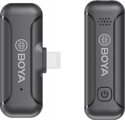Attēls no Mikrofon Boya Boya BY-WM3T2-D1 - 2.4G Mini Wireless Microphone - for iOS devices 1+1