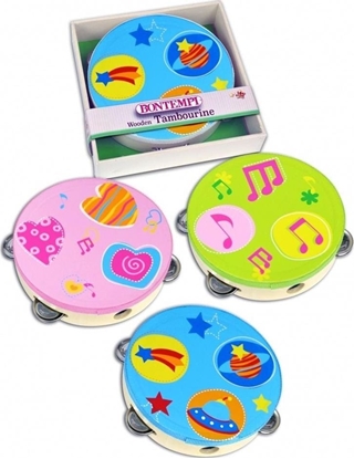 Attēls no Bontempi BONTEMPI PLAY TAMBURYN Z 6 CYMBAKAMI 18 CM