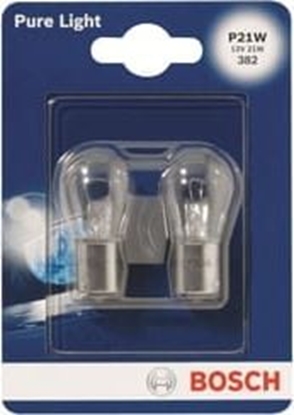 Изображение Bosch ARÓWKA P21W PURE LIGHT 12V 21W 2SZT 1987301017
