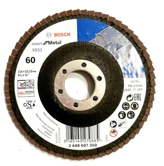 Picture of Bosch BOSCH CIERNICA LISTKOWA 115 P 60 PROSTA B2608607350 - 2608607350