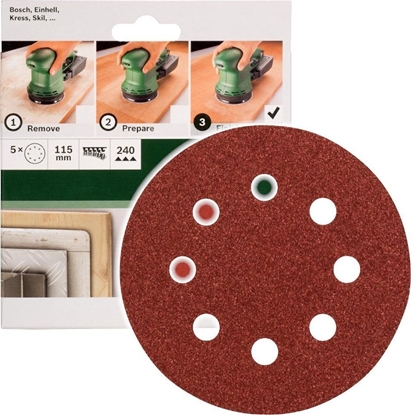 Attēls no Bosch Bosch SLIBEBLAD EX Ø115MM K320 HUL 5STK GL