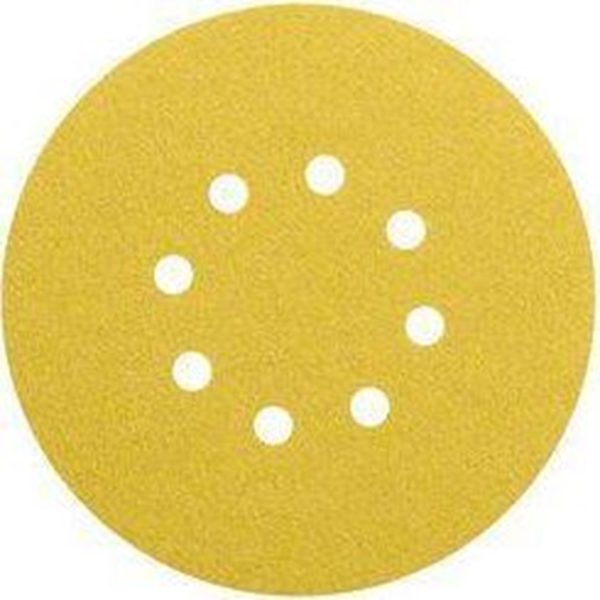 Picture of Bosch krek 125mm C450 gr. 80, 50 sztuk 8 otworów (2608621741)