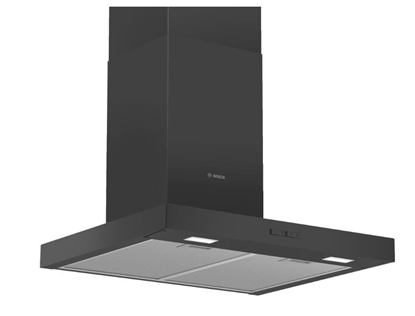 Attēls no Bosch Serie 2 DWB66BC60 cooker hood Wall-mounted Black 621 m³/h B