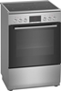 Picture of Bosch Serie 4 HKR39A250U cooker Freestanding cooker Ceramic Stainless steel A