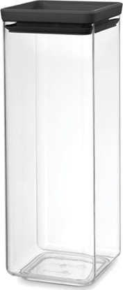 Picture of Brabantia Kwadratowy pojemnik 2,5l Tasty+ szary 122408