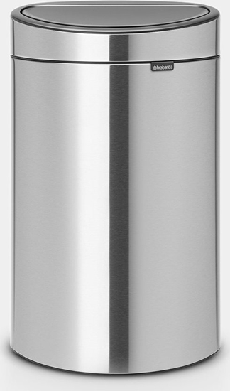Picture of Brabantia Waste Bin Touch Bin New,recycle, 23+10 L steel matt