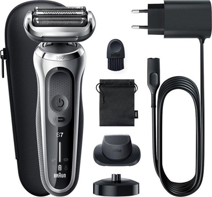 Изображение BRAUN Series 7 360 Flex skuveklis  AutoSense, sudraba