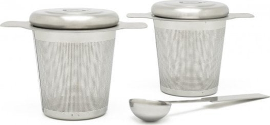 Picture of Bredemeijer 2x stainless steel filter with tea spoon 191003