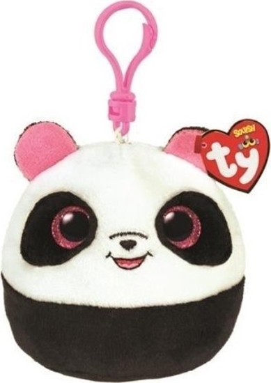 Изображение Breloczek TY Maskotka brelok TY Squish-a-Boos BAMBOO - panda 8,5cm 39571