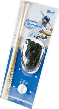 Изображение Brett Zestaw Baseballowy BRETT Senior (Kij+Pika+Rkawica)