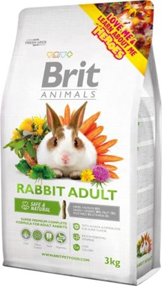 Attēls no Brit ANIMALS 3kg KRÓLIK COMPLETE