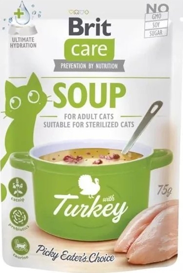 Изображение Brit Brit Care Mokra Karma dla Kota Zupa Indyk 75g