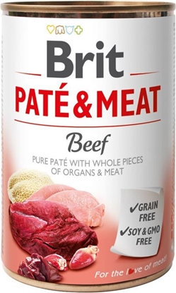 Attēls no Brit Pate & Meat beef 400 g