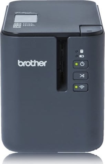 Picture of Brother PT-P900WC etiķešu printeris Termālā pārsūtīšana 360 x 360 DPI 60 mm/sec Vadu & Bezvadu HSE/TZe Wi-Fi