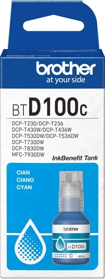 Picture of Tinte Brother BTD100C Cyan