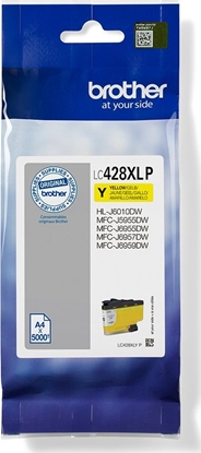 Attēls no Brother LC-428XLYP tintes kārtridžs 1 pcs Oriģināls Dzeltens