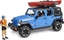 Picture of Bruder bruder Jeep Wrangler Rubicon Unlimited with kayak and figure, model vehicle