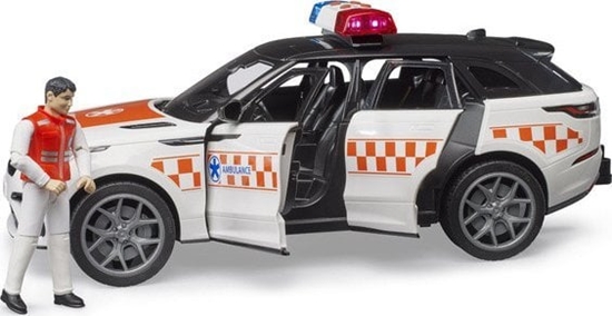 Picture of Bruder BRUDER Range Rover Velar emergency medical vehicle with driver, model vehicle (including light + sound module)