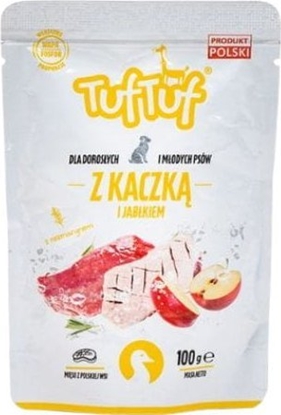 Изображение BULT TUF TUF Saszetka mielonki dla psa Kaczka z Jabkiem 100g