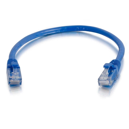 Picture of C2G 3m Cat5e Booted Unshielded (UTP) Network Patch Cable - Blue