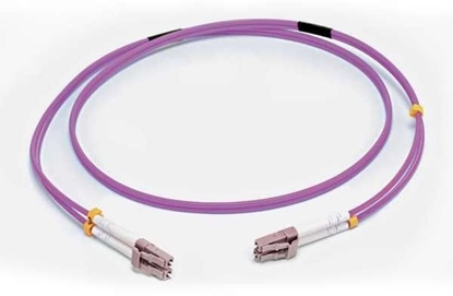 Picture of C2G 5m LC/LC OM4 LSZH Fibre Patch - Purple - Patch-Kabel - LC Multi-Mode (M) zu LC Multi-Mode (M) - 5 m - Glasfaser - Duplex - 50/125 Mikrometer - OM4 - lila
