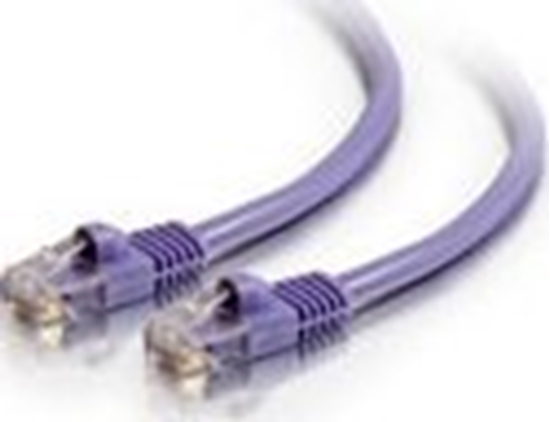 Picture of C2G Kabel / 1,5 m Mlded/Btd Purple CAT5E PVC UTP