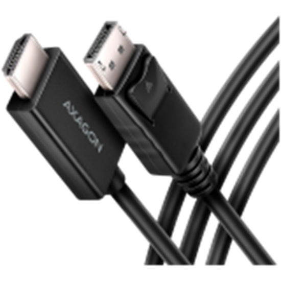 Picture of CABLE DP TO HDMI 1.8M/RVD-HI20C2 AXAGON