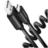 Picture of CABLE USB-C TO USB2.0 0.6M/TWISTER BLK BUCM-AM10TB AXAGON