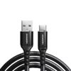 Picture of CABLE USB-C TO USB2.0 1M/BLACK BUCM-AM10AB AXAGON