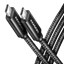 Изображение CABLE USB-C TO USB-C 2.5M 240W/BRAID BLK BUCM2-CM25AB AXAGON