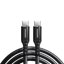 Picture of CABLE USB-C TO USB-C 2M 60W/HQ BLACK BUCM-CM20AB AXAGON