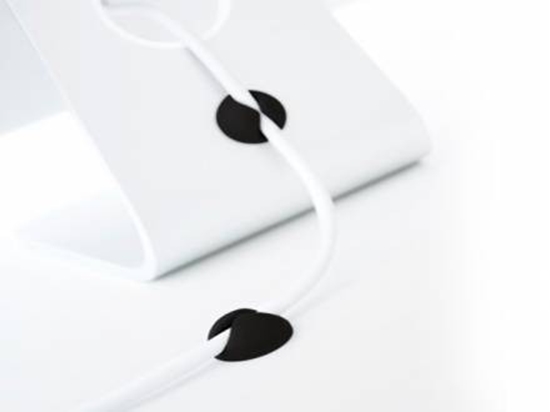 Picture of CableDrop mini uchwyty na kabel 6 szt. czarne 